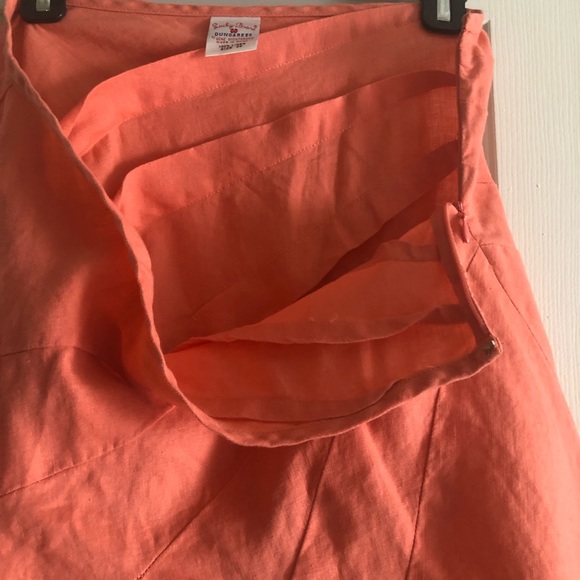 Lucky Brand Linen Skirt 29 - Picture 4 of 6
